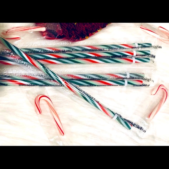 Starbucks Holiday Straw set of 6